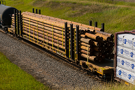 Pole Flatcars